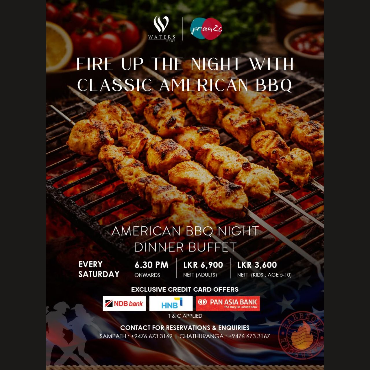 American BBQ Dinner Buffet