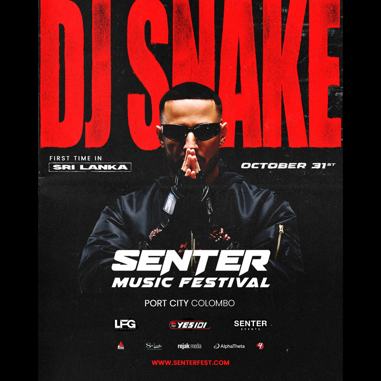 Senter Music Festival 2026: DJ Snake Live in Sri Lanka