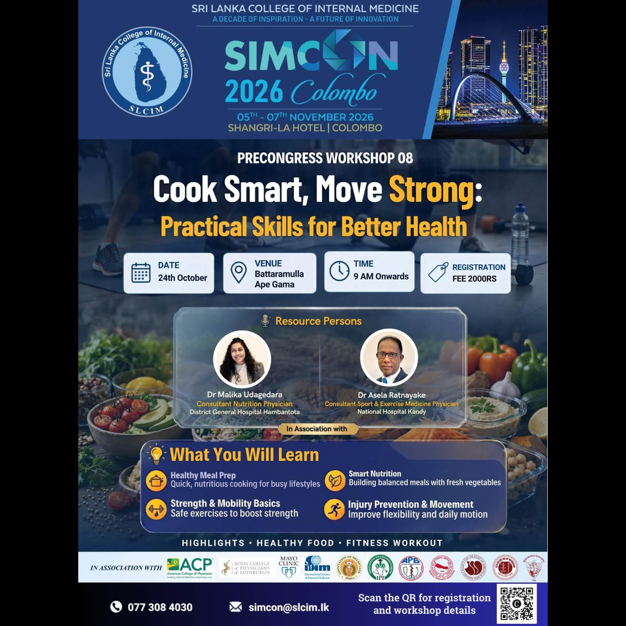 Cook Smart, Move Strong — Practical Skills for Better Health