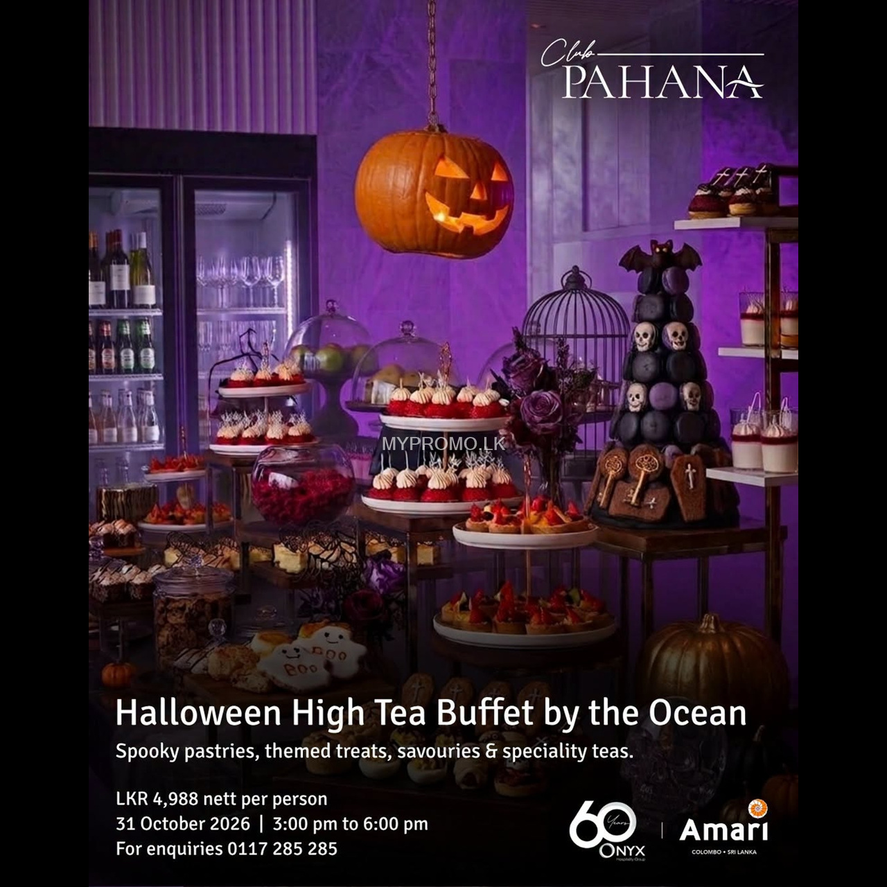 Halloween High Tea Buffet — Amari Colombo