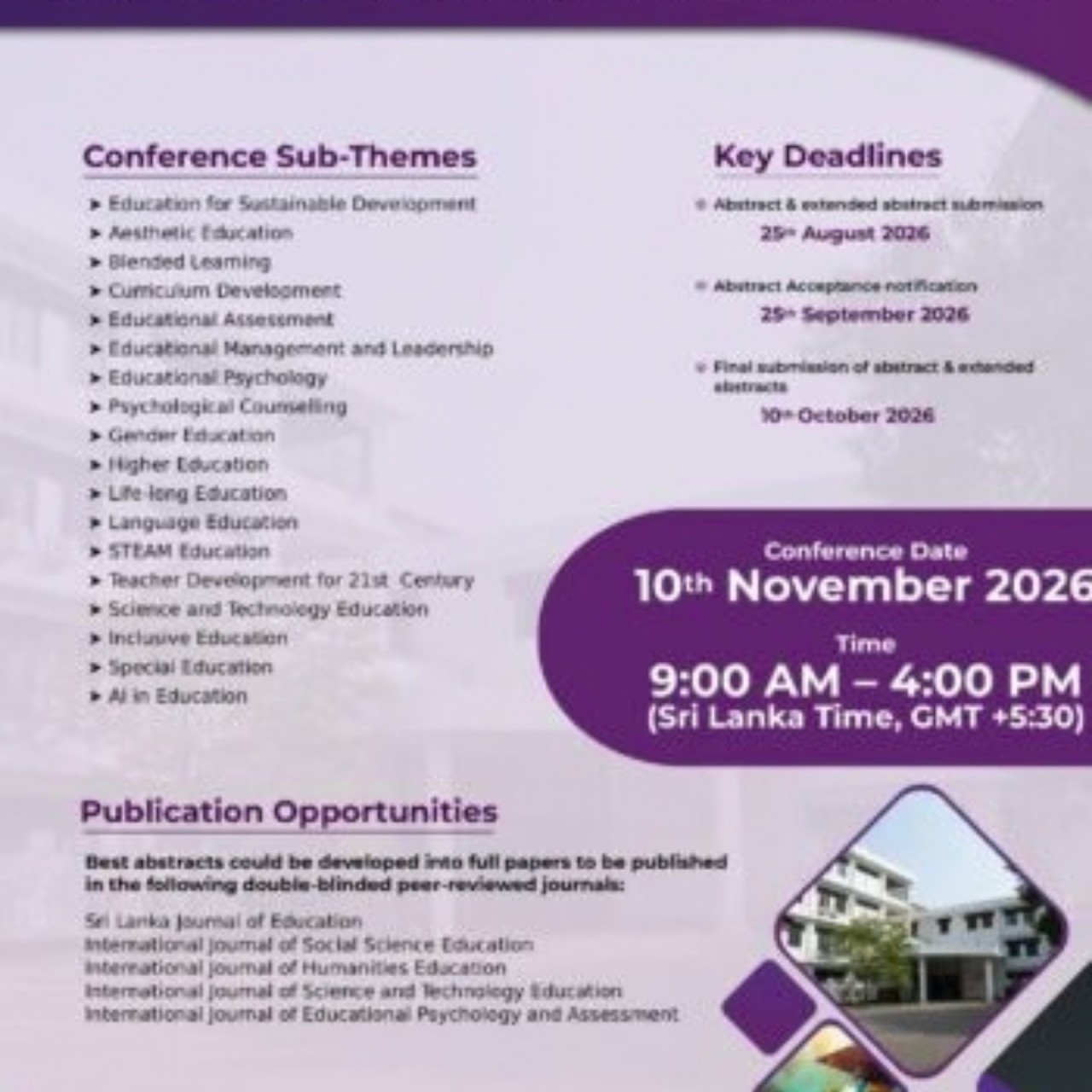 Undergraduate Research Symposium on Education 2026