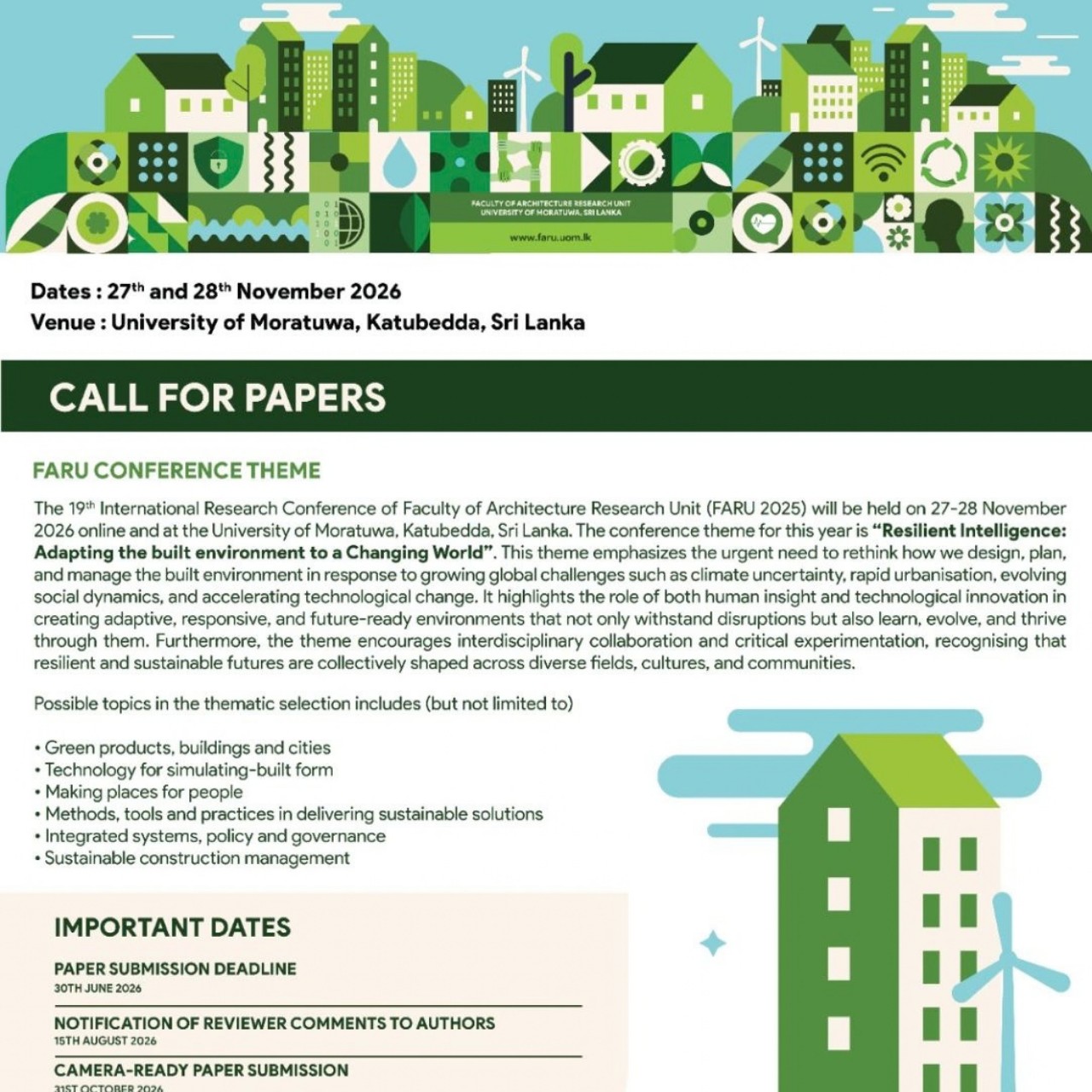 FARU 2026 Research Conference