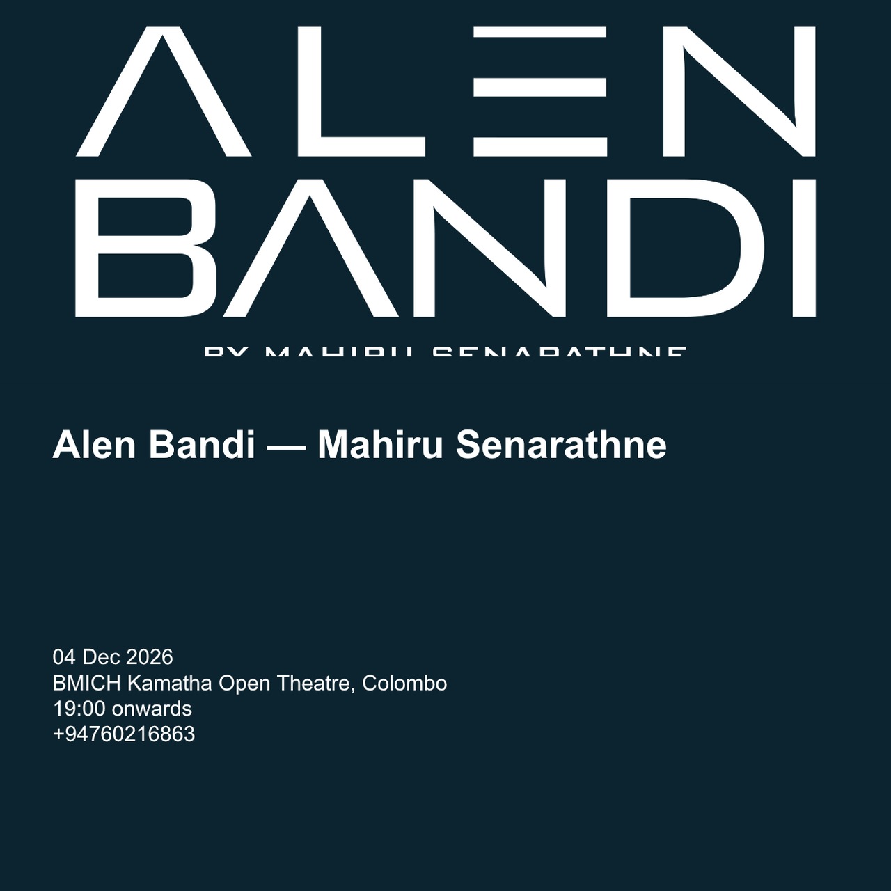 Alen Bandi — Mahiru Senarathne