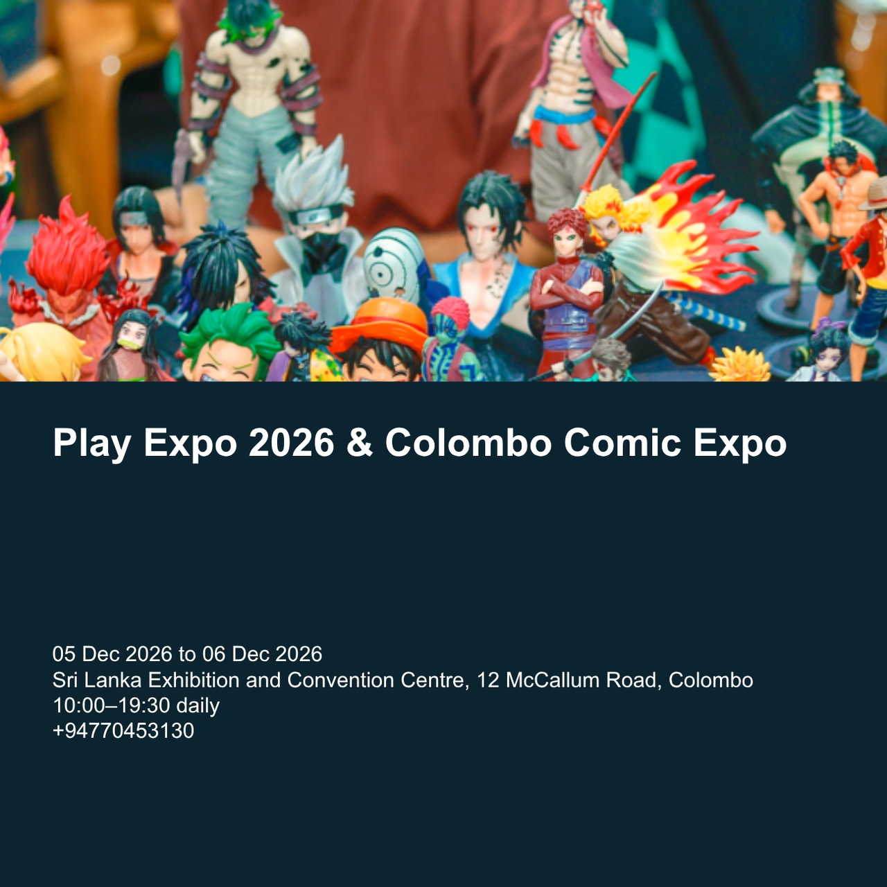 Play Expo 2026 & Colombo Comic Expo