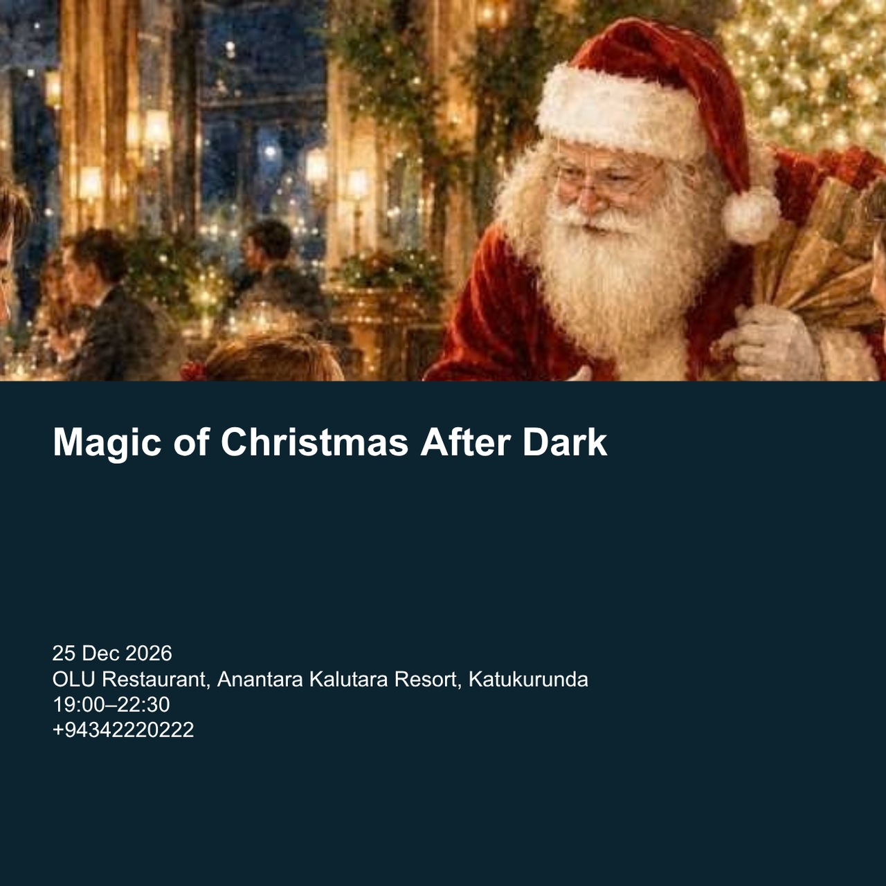 Magic of Christmas After Dark — Anantara Kalutara